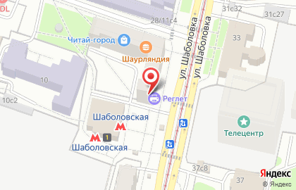 РАЗУМ на улице Шаболовка на карте