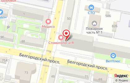 Студия красоты ТрафареТ на карте