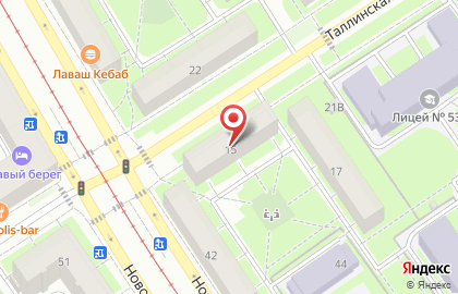 Автошкола Ягуар в Красногвардейском районе на карте
