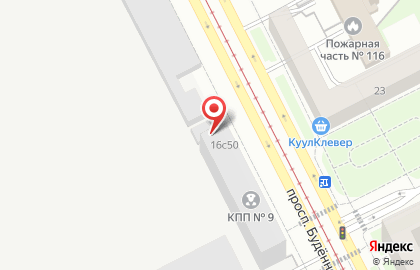 Автомойка на проспекте Будённого, 16 ст1 на карте
