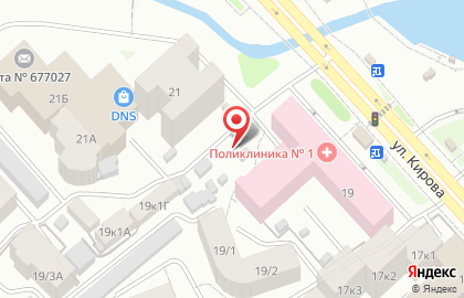 Киоск по продаже фруктов и овощей на улице Кирова на карте