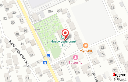 Детская школа искусств №7 в Ленинском районе на карте