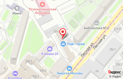 Автосервис Remtech на Лесной улице на карте