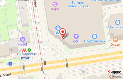 Банкет-центр в Центральном районе на карте