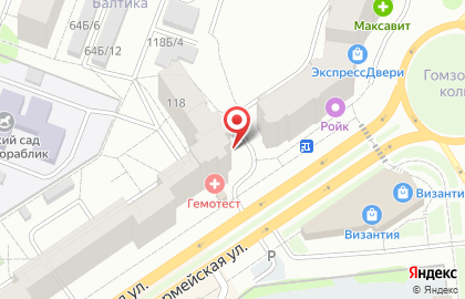 Магазин товаров для сада и огорода Палисадник на Красноармейской улице на карте