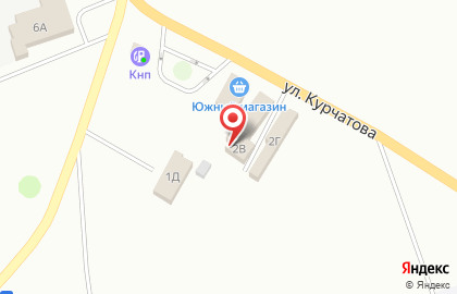 Автосалон Веста, автотехцентр на улице Курчатова на карте