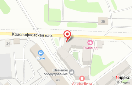 Тверской сосудистый центр на карте