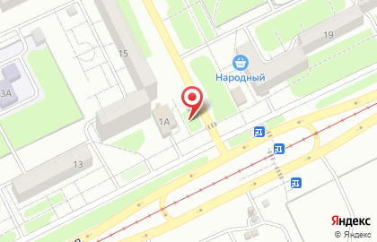 Береза в Оренбурге на карте