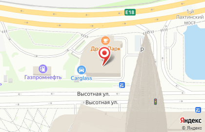 Перекресток в Приморском районе на карте