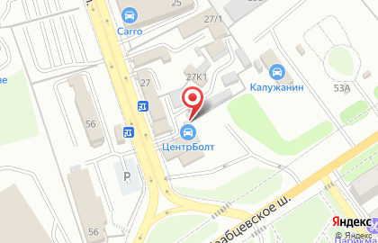 Магазин автокрепежных изделий ЦентрБолт на Зерновой улице на карте