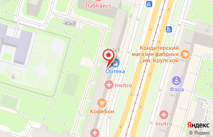 Магазин входных и межкомнатных дверей Двери Нева в Василеостровском районе на карте