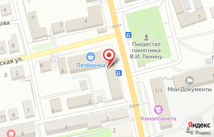 Магазин в Челябинске на карте