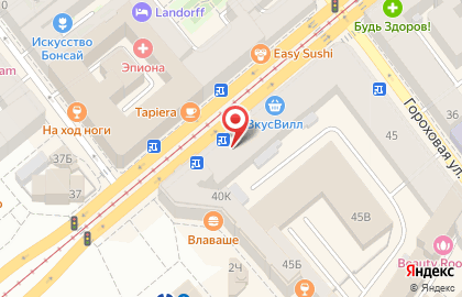 СпецПарк на Садовой улице на карте