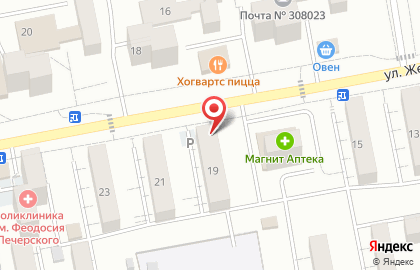 Магазин косметики и бытовой химии Метро на улице Железнякова на карте