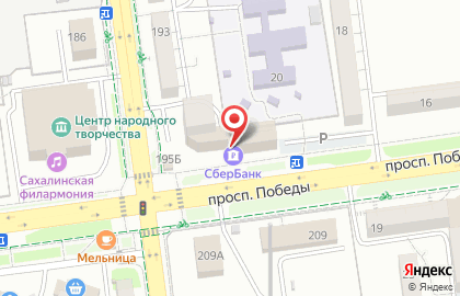 ОАО Банкомат, Сбербанк России на Комсомольской на карте