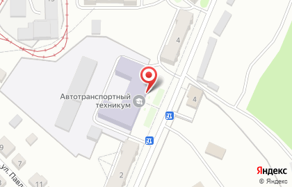 Ангарский автотранспортный техникум на карте