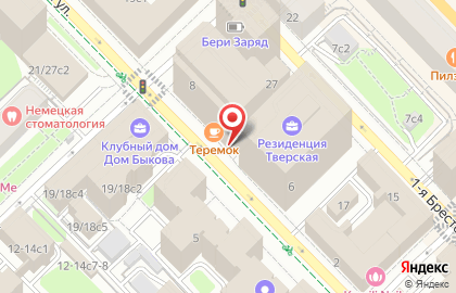 Ресторан Теремок в Москве на карте