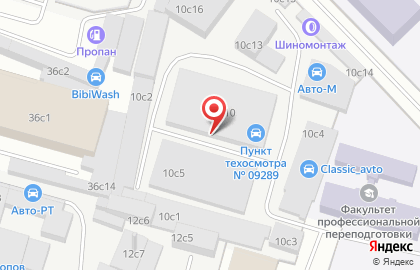 Автосервис БиБиЗон в Староватутинском проезде на карте