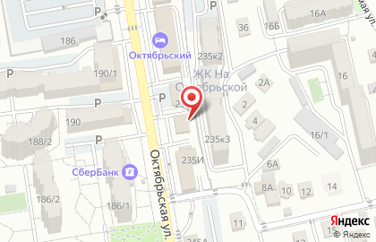 СТО 4*4 на Октябрьской улице на карте