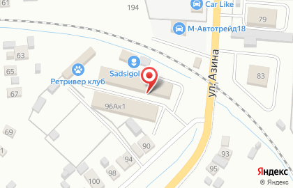 Зоомагазин Ретривер-клуб на карте