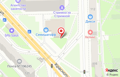 SPAR на Варшавской улице на карте