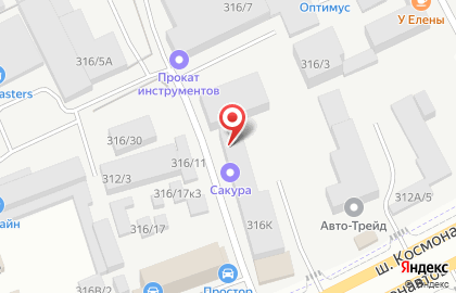 Центр водно-моторной техники Партнер в Индустриальном районе на карте