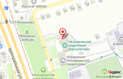 Незнамовский ЦКР на карте