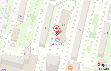 Салон красоты Frida color на карте