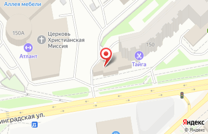 РФЦ на улице Ленинградской на карте