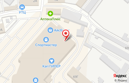Сеть офф-прайс магазинов Familia в Советском районе на карте