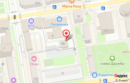 Кафе японской кухни wok Магия на Советской улице на карте