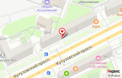 Супермаркет Азбука вкуса на Кутузовском проспекте на карте