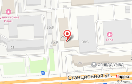 ЗАПАСКА в Новосибирске на карте