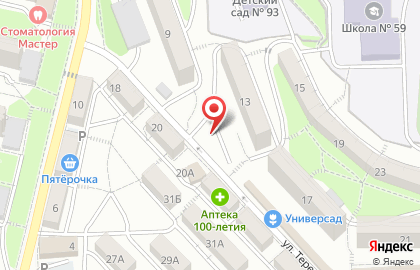 Автостоянка во Владивостоке на карте