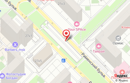 Компания Московский паркинг на Мичуринском проспекте, 21 на карте