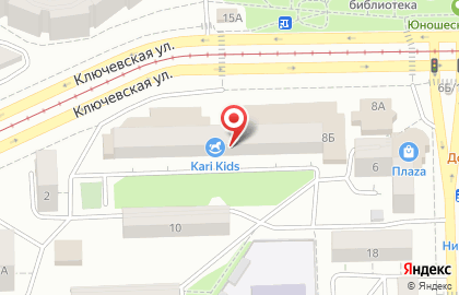 Эльдорадо на Ключевской улице на карте