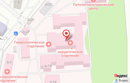 Центральная клиническая больница РЖД-Медицина на Будайской улице на карте