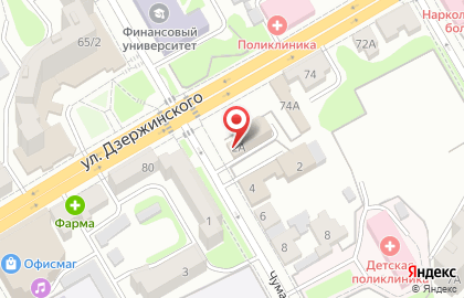 Центр защиты прав граждан Справедливая Россия в Центральном районе на карте