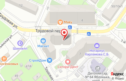 Алкомаркет Винлаб на Трудовой улице, 6 в Мытищах на карте