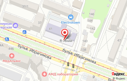 Агидель, ООО на бульваре Ибрагимова на карте