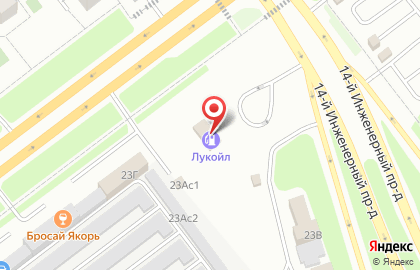 СТО Лукойл в Заволжском районе на карте
