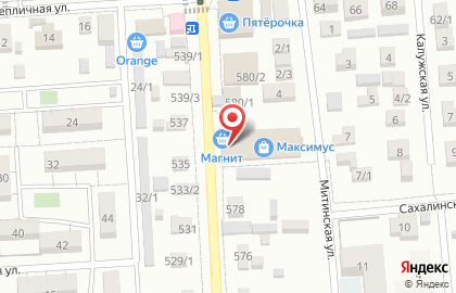 Магазин овощей и фруктов на улице 1-го Мая на карте