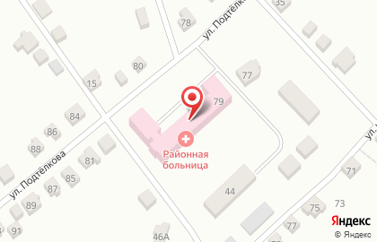 Стационар, Серафимовичская центральная районная больница на карте
