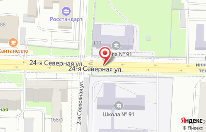 Роспечать, Центральный округ на 24-ой Северной улице на карте