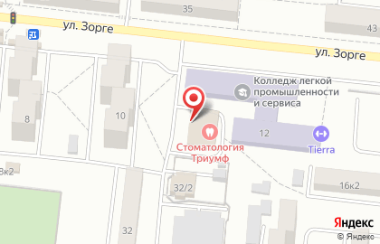 Студия Performance art Center в Кировском районе на карте