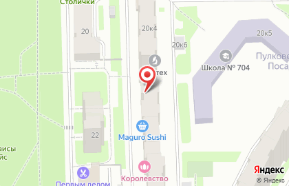 Магазин Красное & Белое в Санкт-Петербурге на карте