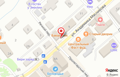 Магазин Медведь в Белокурихе на карте