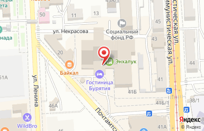 Туристическая фирма Байкал-Наран Тур на карте
