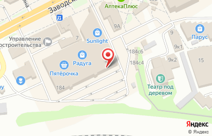 ТЦ Радуга в Липецке на карте