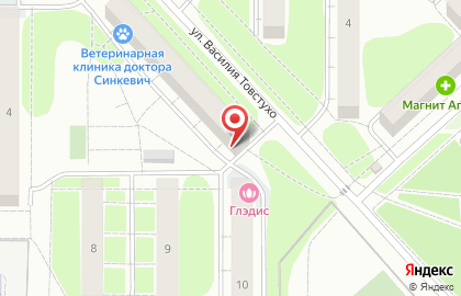 Магазин алкогольной продукции ВинАГрад в Октябрьском районе на карте